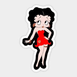 Betty Boop Sticker